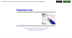 Desktop Screenshot of expenses.com