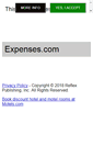 Mobile Screenshot of expenses.com